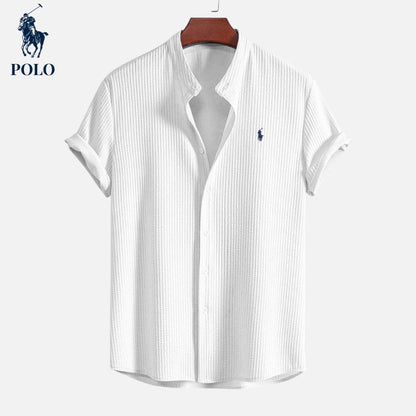 Polo mit Stehkragen Hampton – 7 Farben