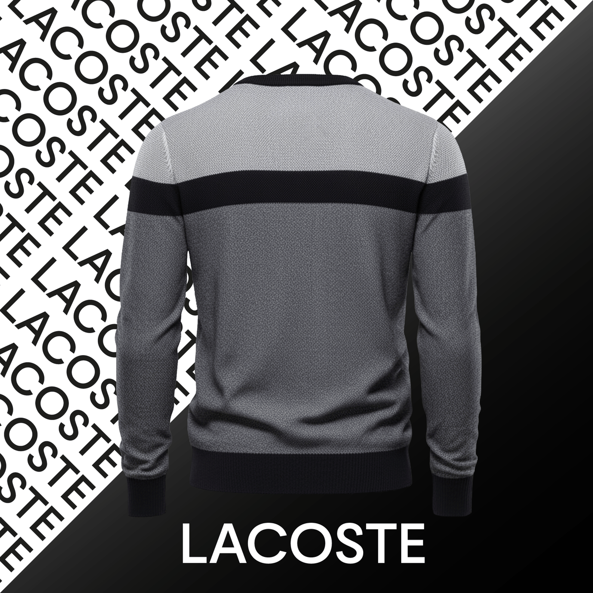 LC – Premium-Pullover aus Baumwolle mit Rundhals – Limitierte Edition