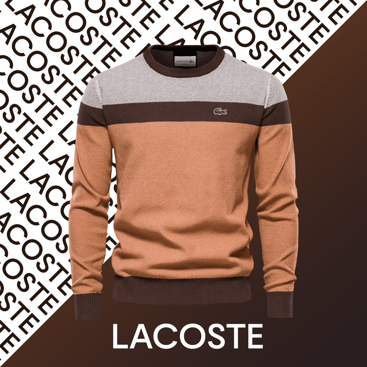 LC – Premium-Pullover aus Baumwolle mit Rundhals – Limitierte Edition
