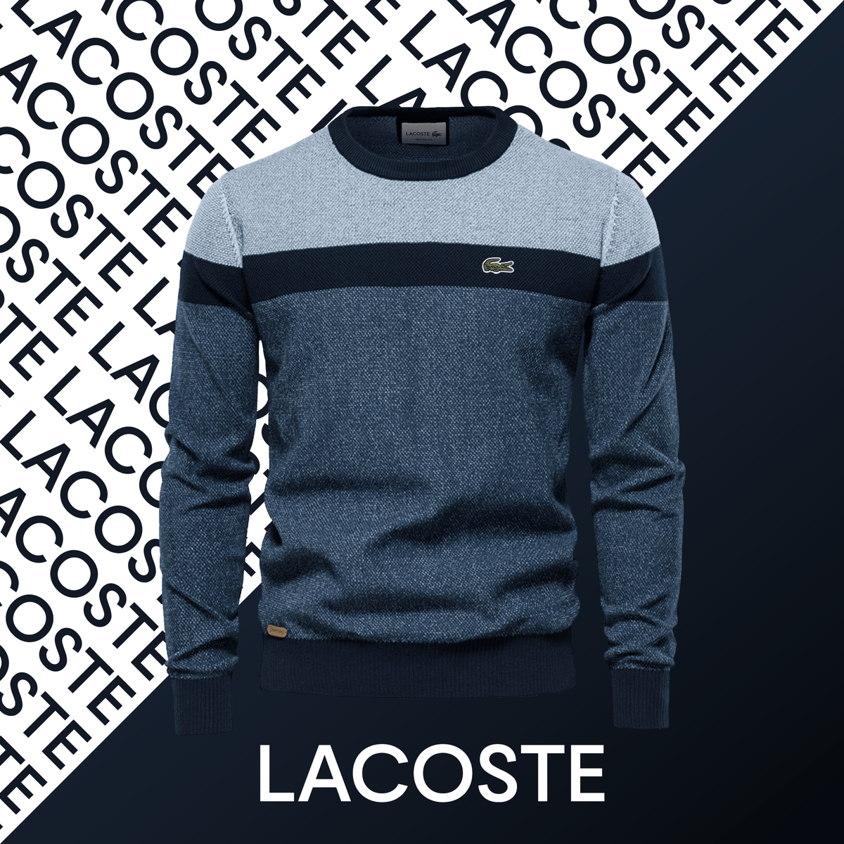 LC – Premium-Pullover aus Baumwolle mit Rundhals – Limitierte Edition