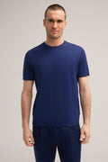 Strickshirt aus Leinenmix — Navy