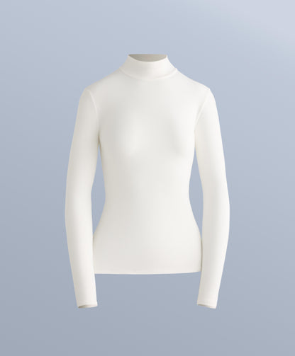 Thermo-Longsleeve mit Rollkragen